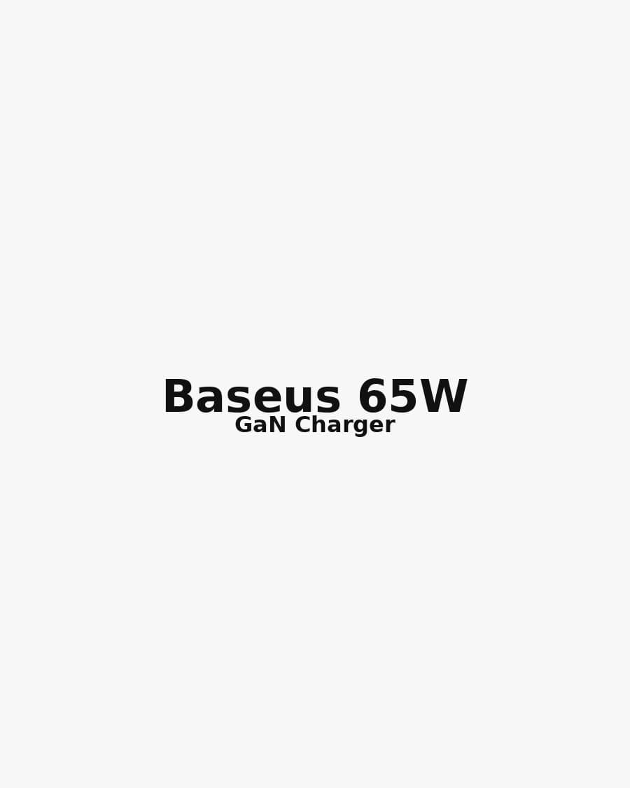 Baseus 65W GaN Wall Charger